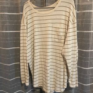 Stripes long sleeve T-shirt